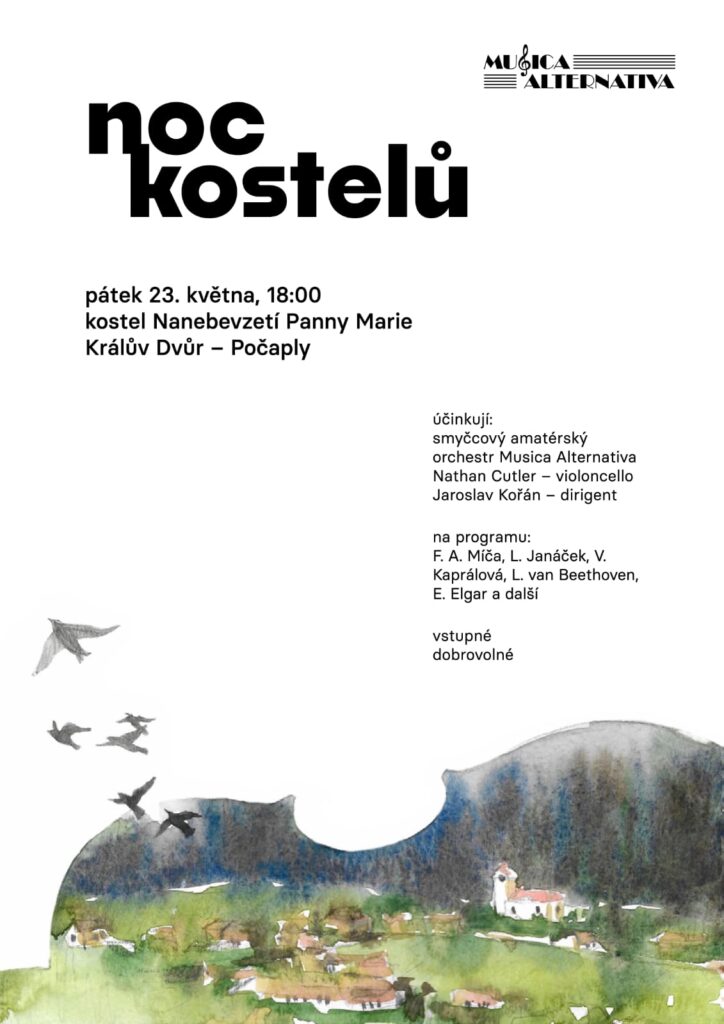 Noc kostelů, koncert orchestru Musica Alternativa
